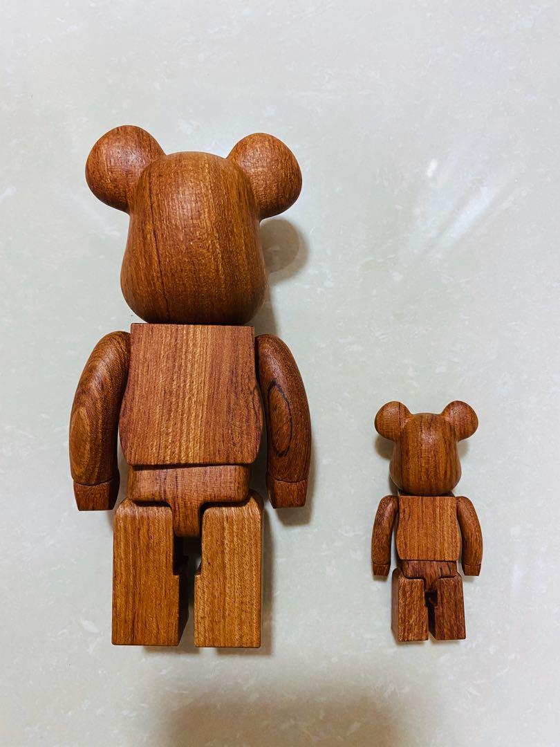 Bearbrick Wooden Kaws Set of 200 100 size Hobbies Toys Toys