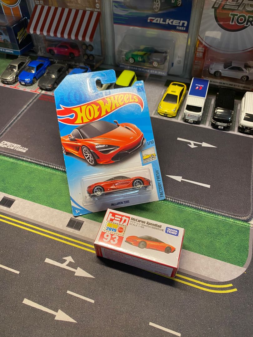 Bnib Tomica Mclaren Speedtail Hotwheels Mclaren 720s Toys Games Others On Carousell