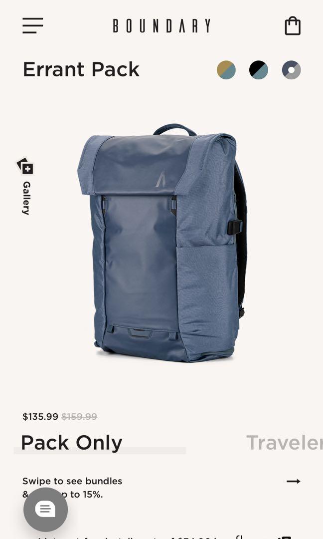 errant backpack singapore