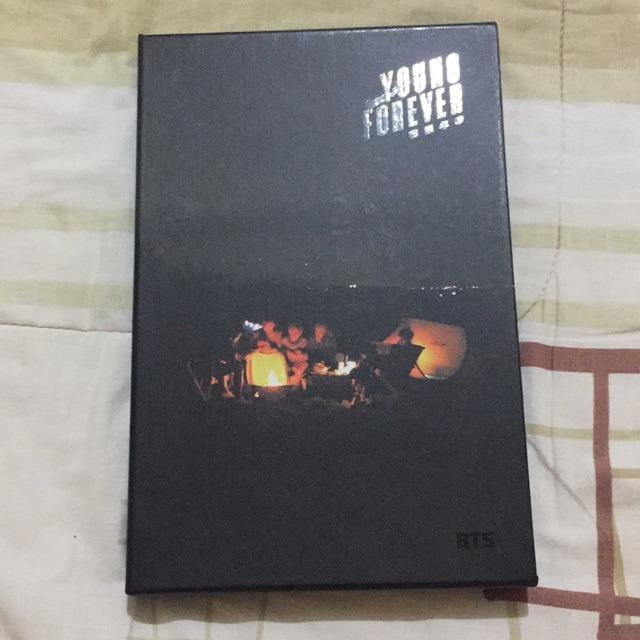 BTS Young Forever (Night/Black Version) Sealed, New, Original (Category: K-Wave Merchandise) located in Manila. Submitted by dominic000 (Listing ID 273429825, Image 1). Description: Selling this original BTS Young Forever album - Night version only. This is sealed, original and never opened, with exclusive photos/poster inside (great quality). See attached sample i downloaded from the official website. Note that im selling the NIGHT version only.