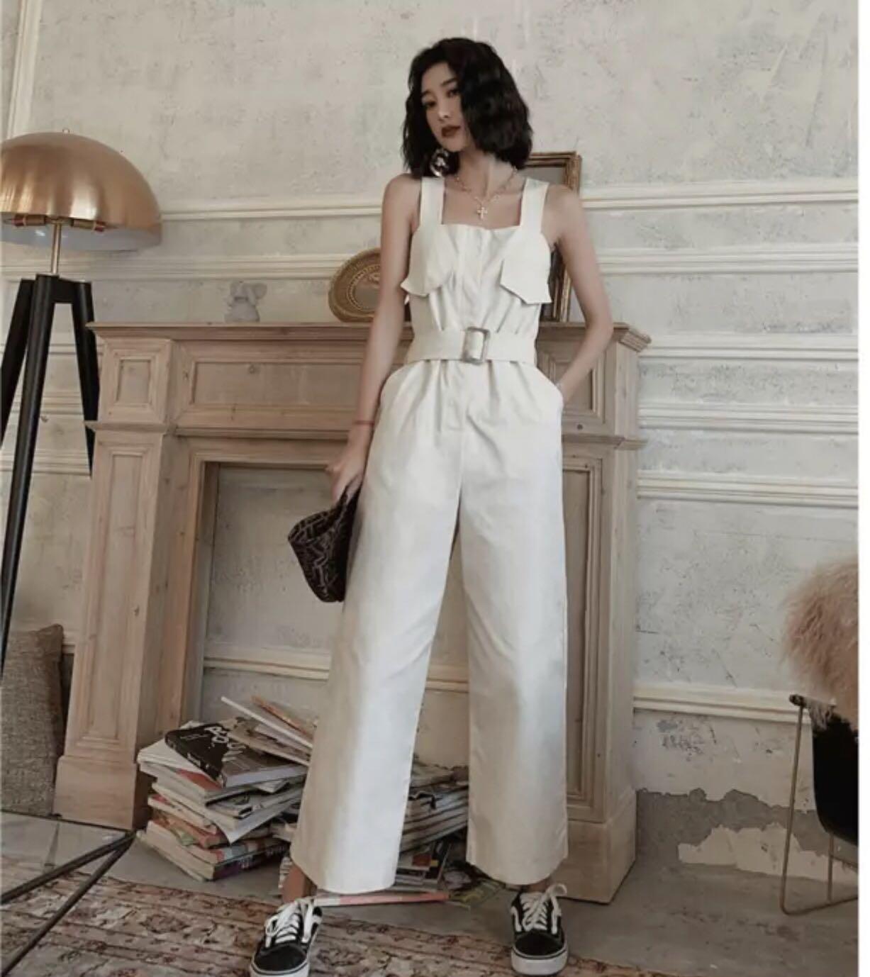 cargo style jumpsuit