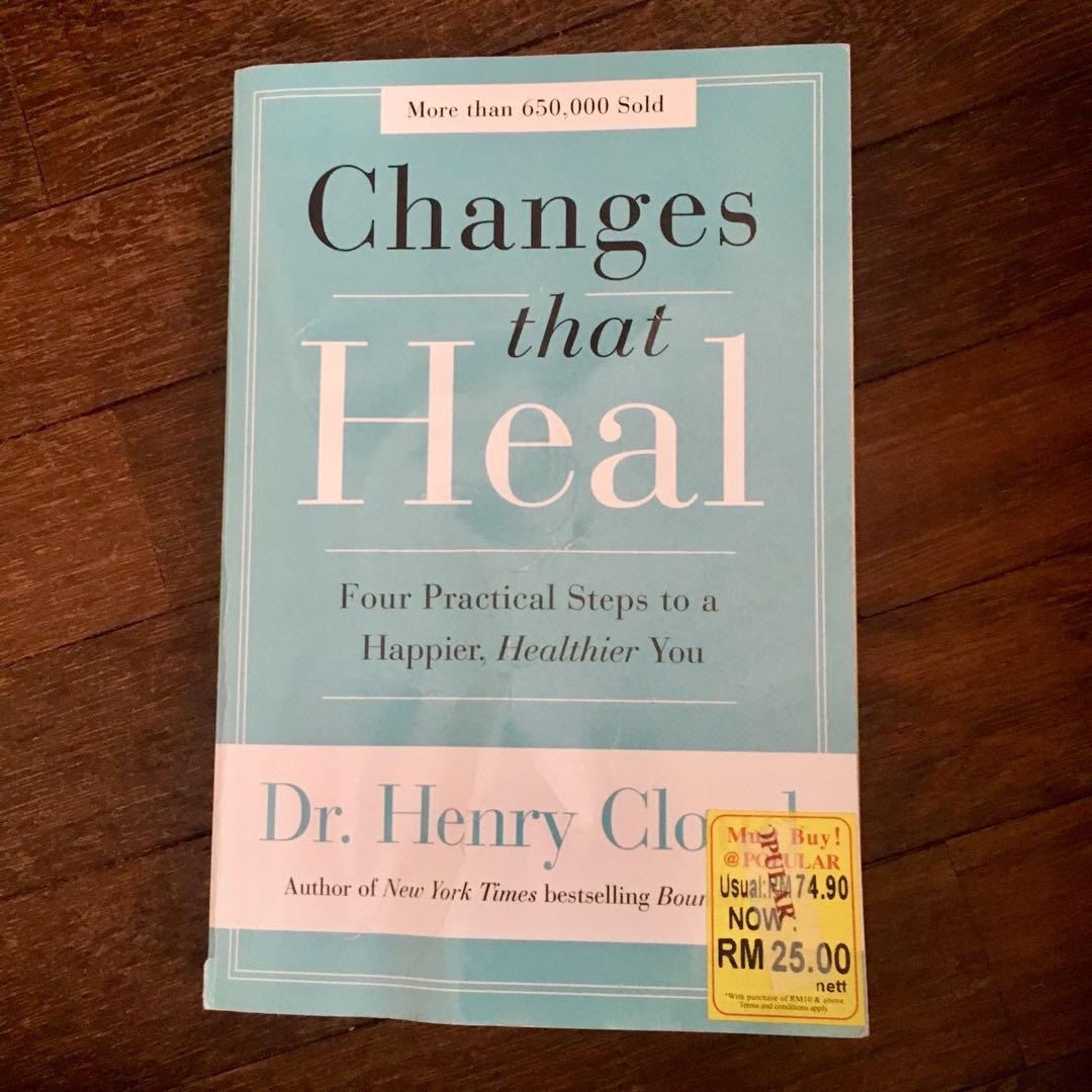 Changes That Heal By Dr Henry Cloud Books Stationery Books On