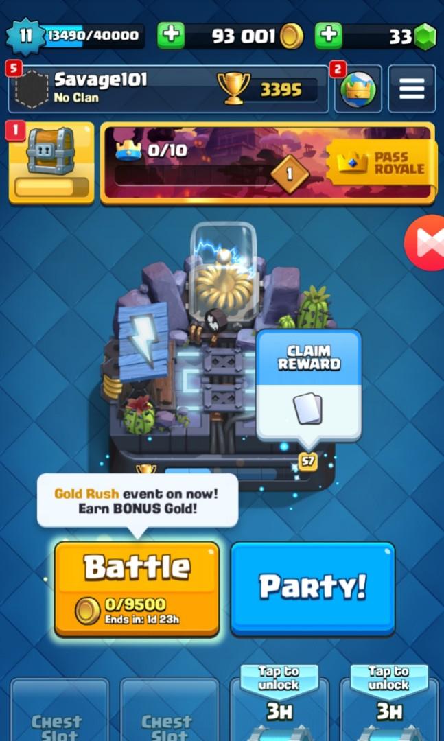 Clash Royale Account Worth 160, Video Gaming, Gaming Accessories, Game