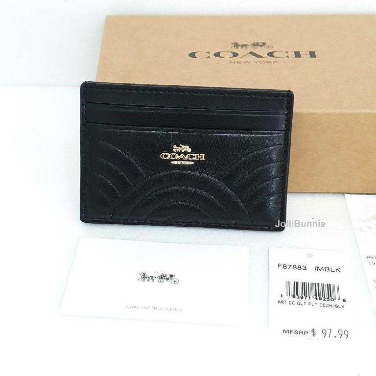 Coach art deco wallet clearance