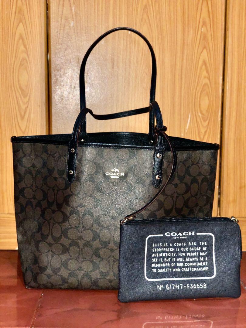 coach pvc tote