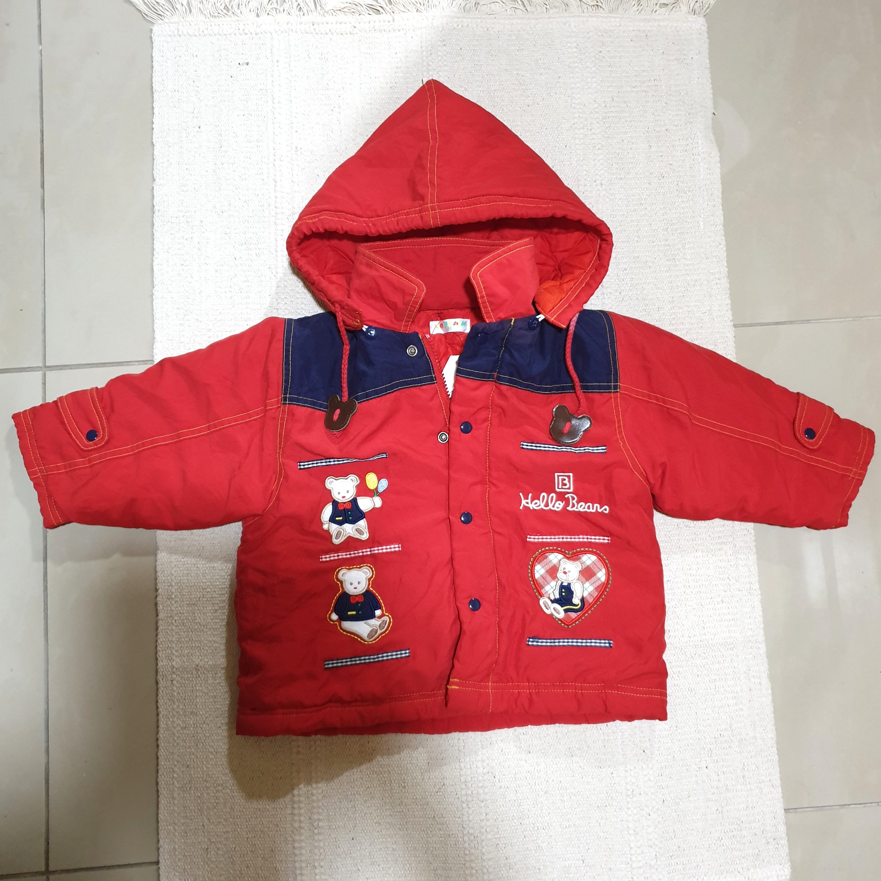 Red on sale bear jacket