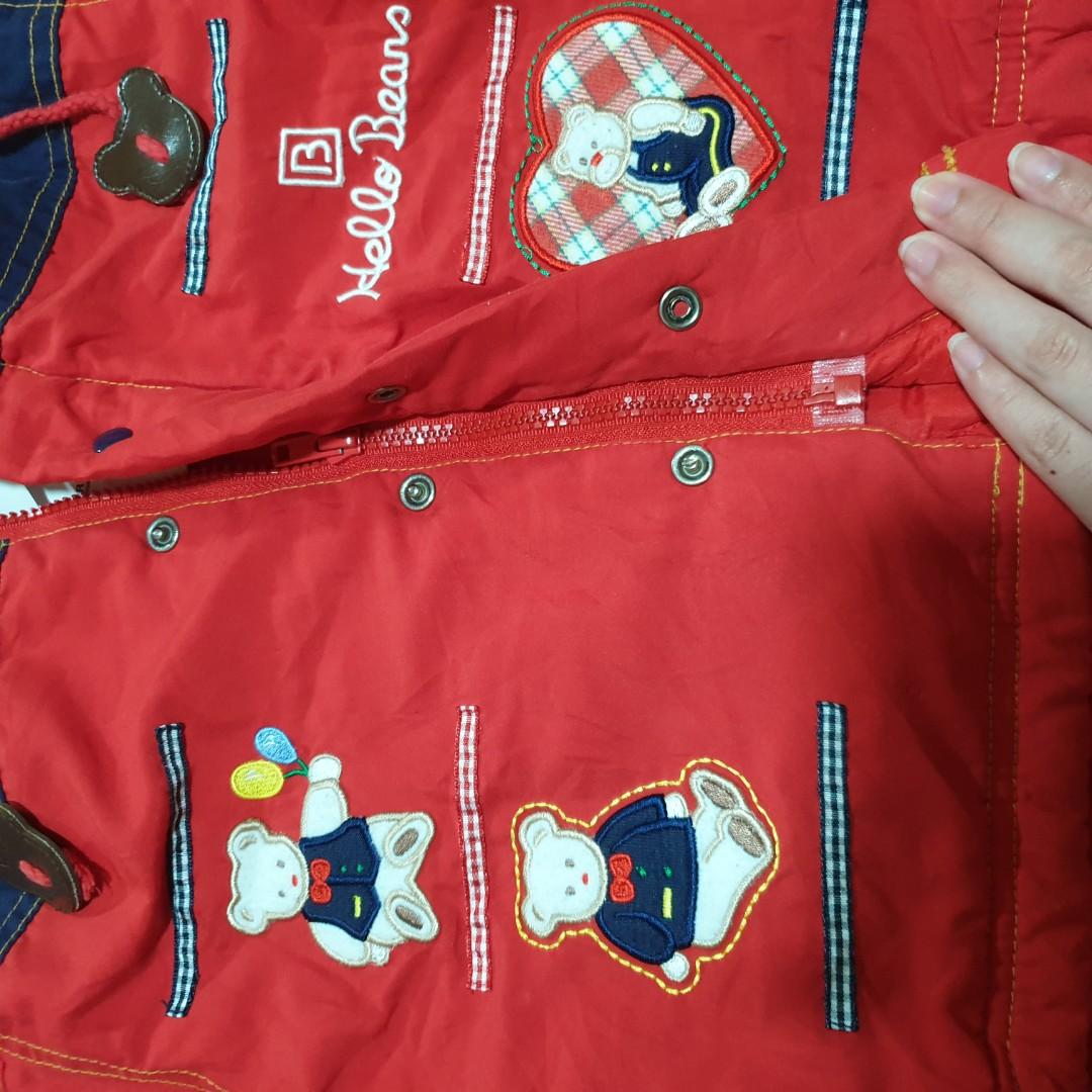 Red bear clearance coat