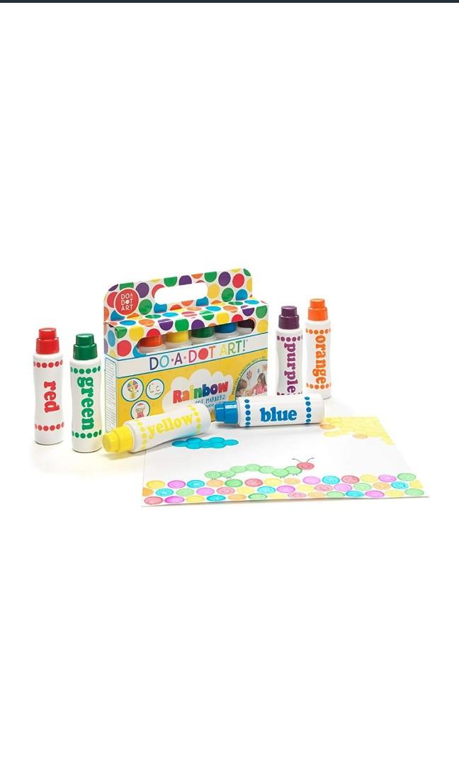 Do A Dot Art! Markers 6Pack Rainbow Washable Paint Markers, The