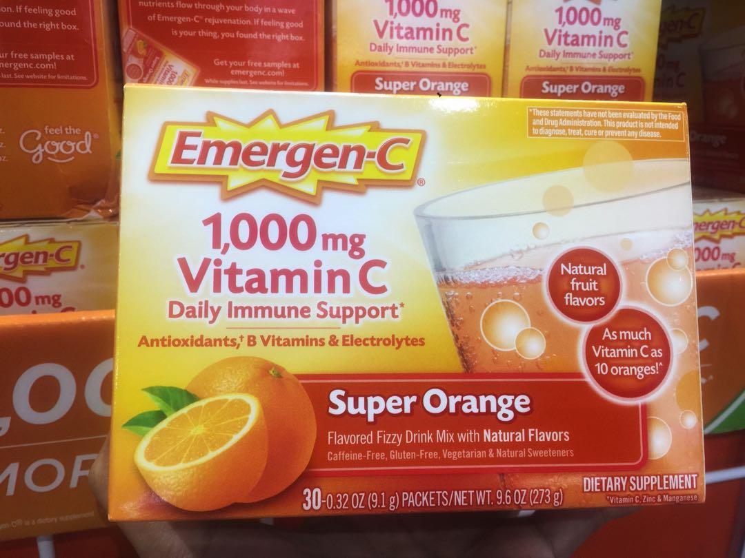 Emergen C 1000mg Vitamin C Beauty Personal Care Oral Care On Carousell Emergen C 1000mg Vitamin C Beauty Personal Care Oral Care On Carousell