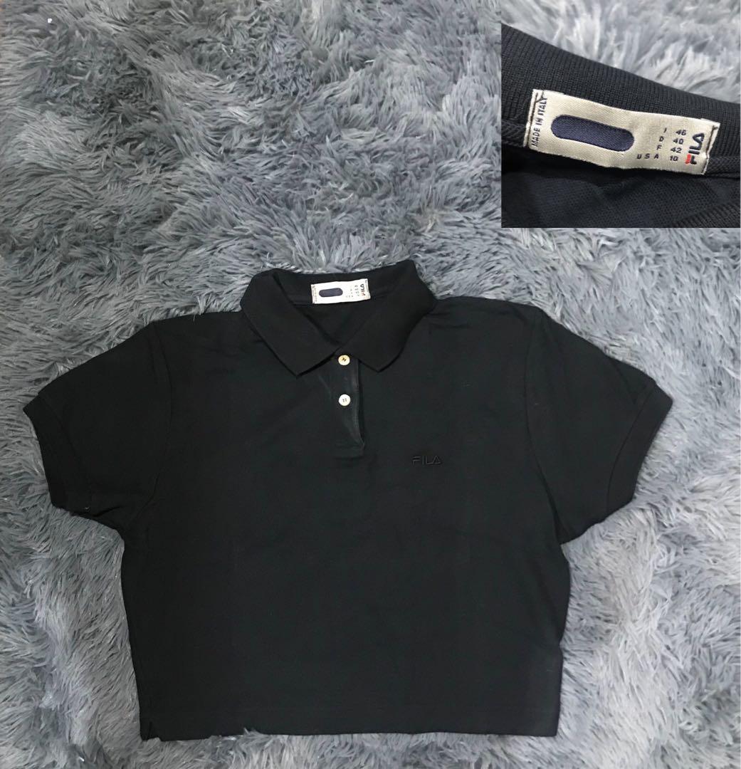 fila cropped polo
