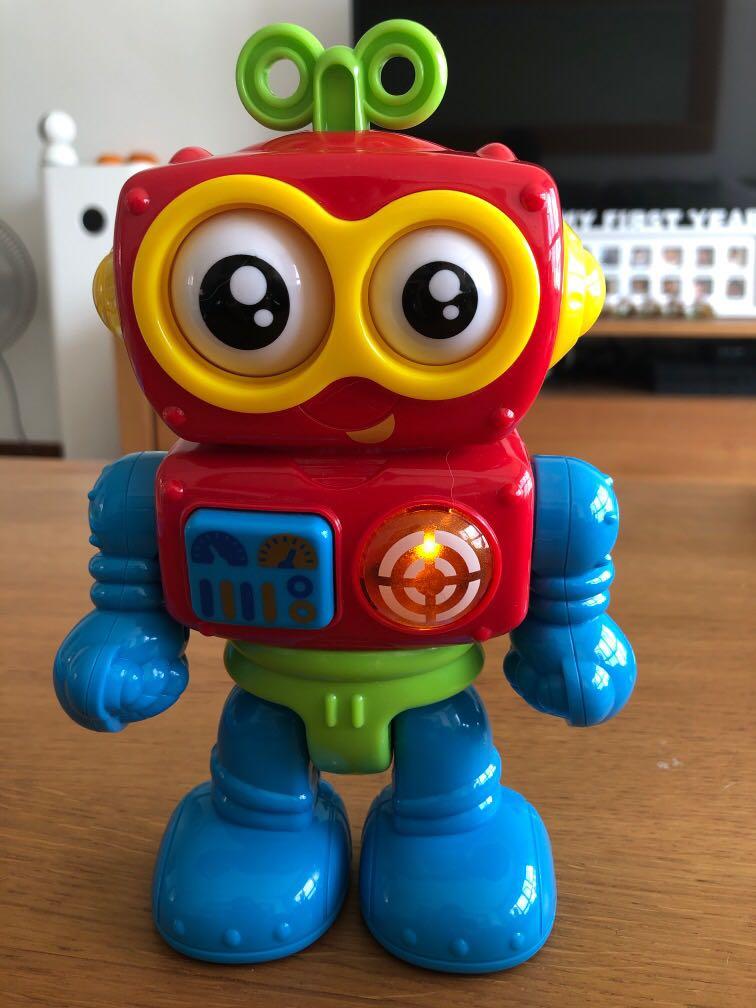 happy kid toy robot