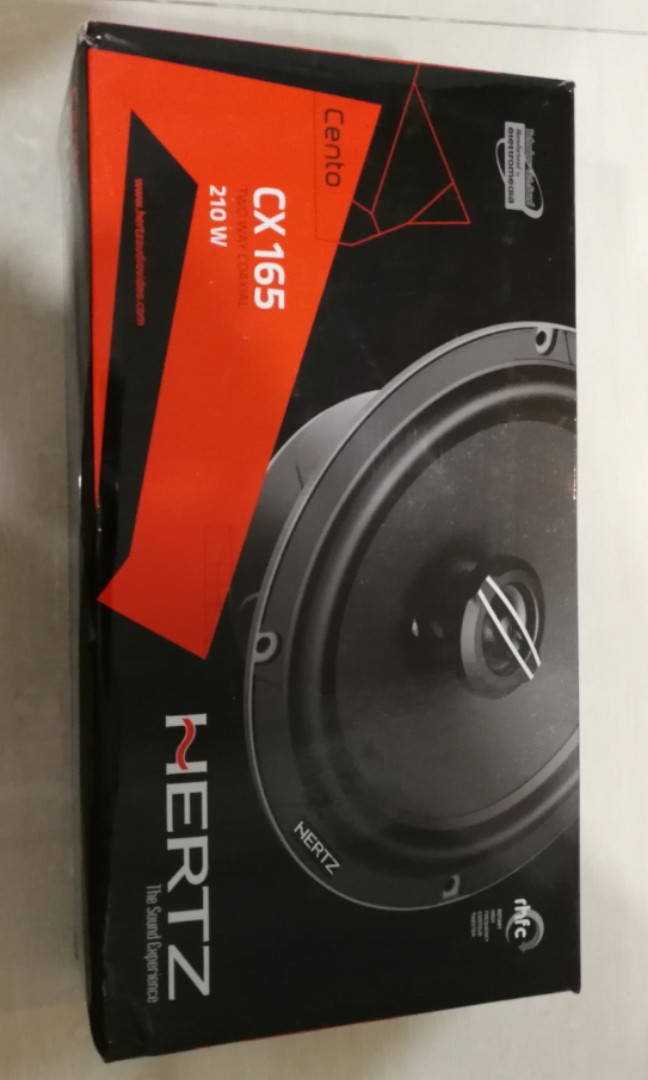 Hertz CX165 Coaxial Speakers, Car Accessories, Electronics & Lights on