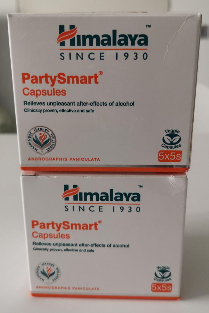 HIMALAYA PARTY SMART CAPSULES 5 X 5s (TWO BOX) (2 x 25