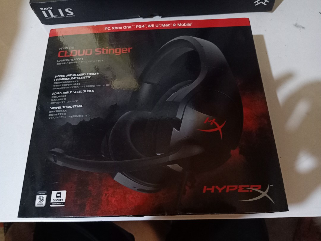 Hyperx Cloud Stinger Gaming Headset Video Gaming Gaming Accessories On Carousell