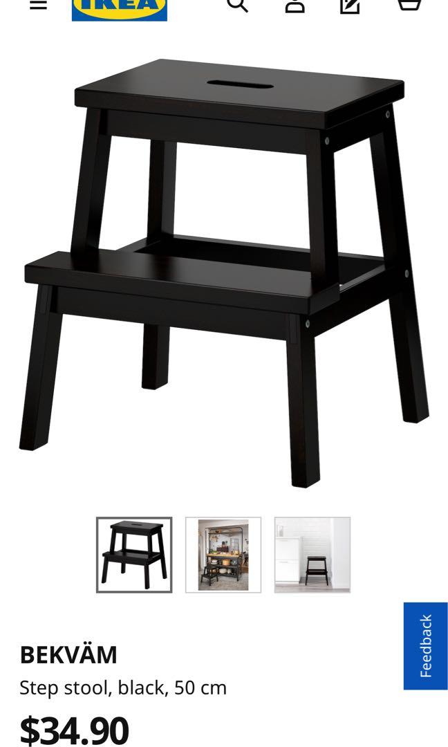 Ikea step stool Bekvam Babies Kids Baby Nursery Kids Furniture Kids Tables Chairs on Carousell