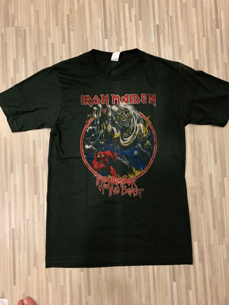 Iron Maiden Heavy Metal Oversized Mens Premium Quality Tee At Legacy Boutiques Bangladesh main image 1
