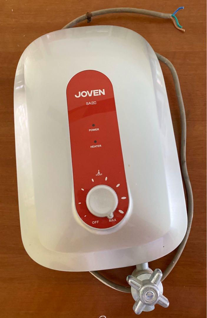 Joven SA20 Instant Water Heater, TV u0026 Home Appliances, Kitchen Appliances,  Water Purifers u0026 Dispensers on Carousell