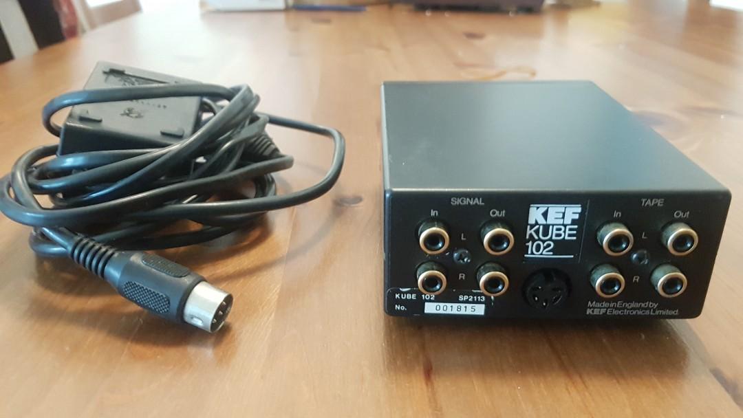 KEF Kube 102 equalizer for for 102 2 speakers