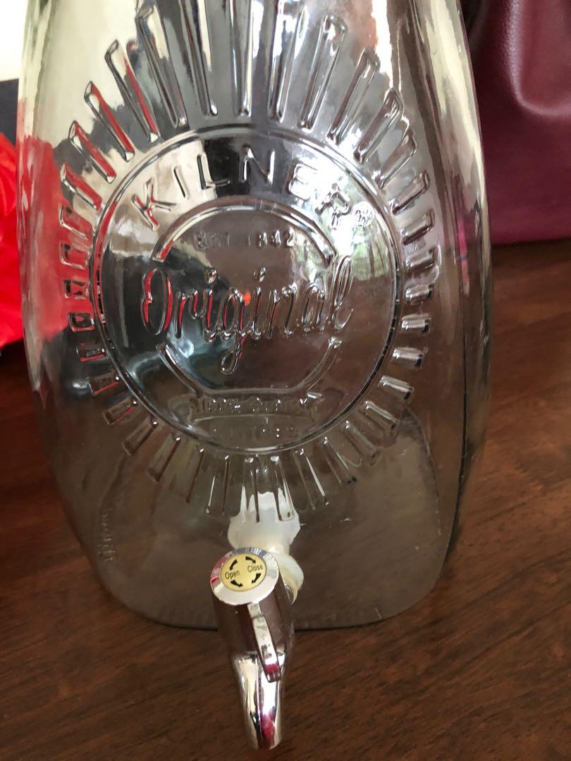 Kilner water dispenser 8 litre, TV & Home Appliances, Kitchen