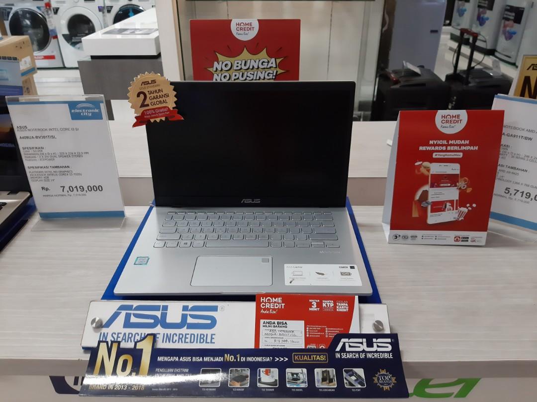 Laptop Asus Intel Core I3 A409ua Bv301t Cicilan Tanpa Kartu Kredit Elektronik Komputer Laptop Di Carousell