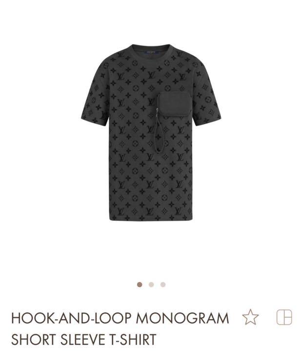 Latest rare LV Hook & Loop Monogram T Shirt