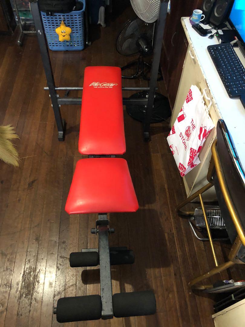 Life gear hotsell bench
