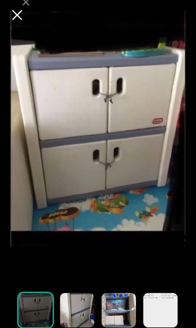little tikes storage cabinet