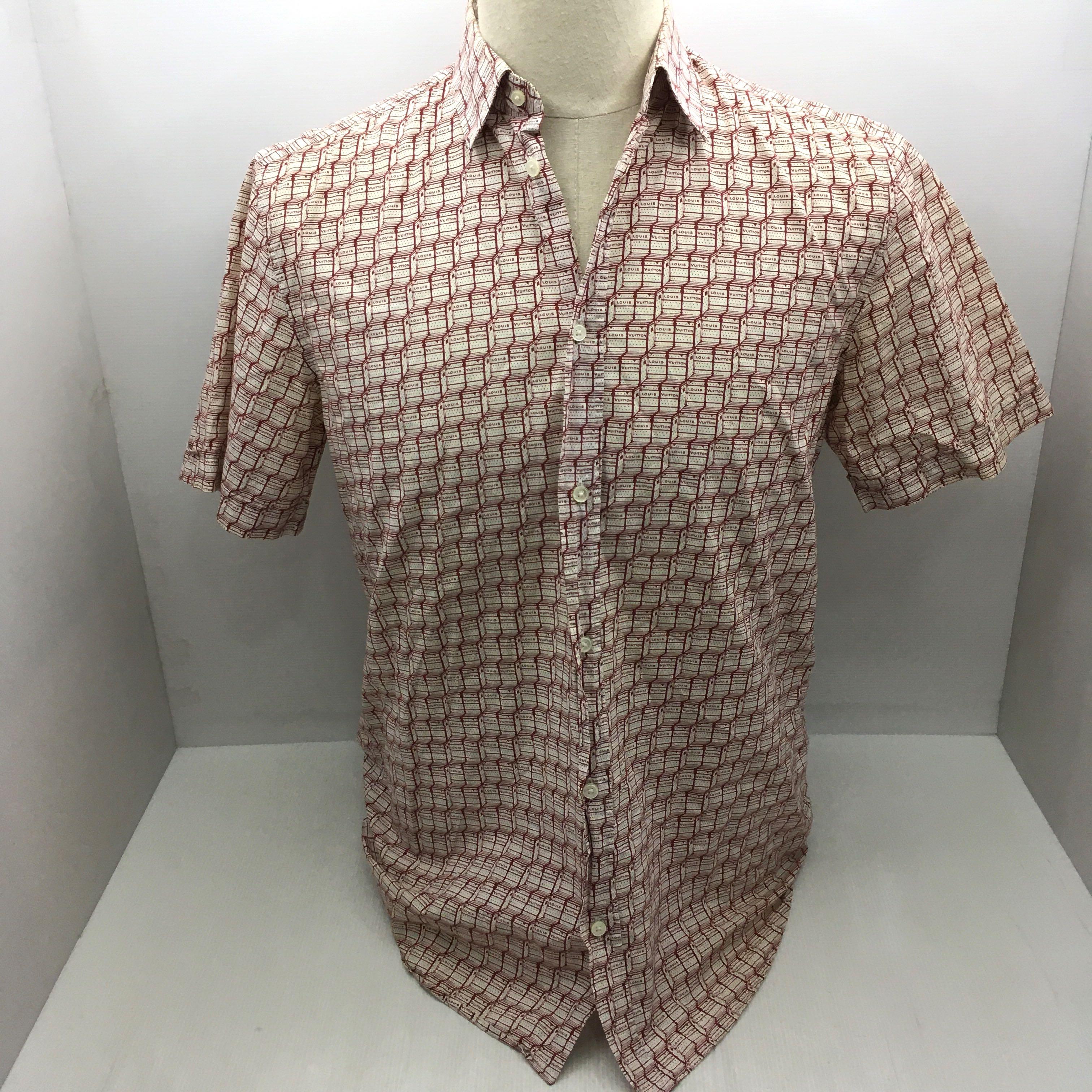 Louis Vuitton Silk Shirt, Men's Fashion, Tops & Sets, Formal Shirts on  Carousell