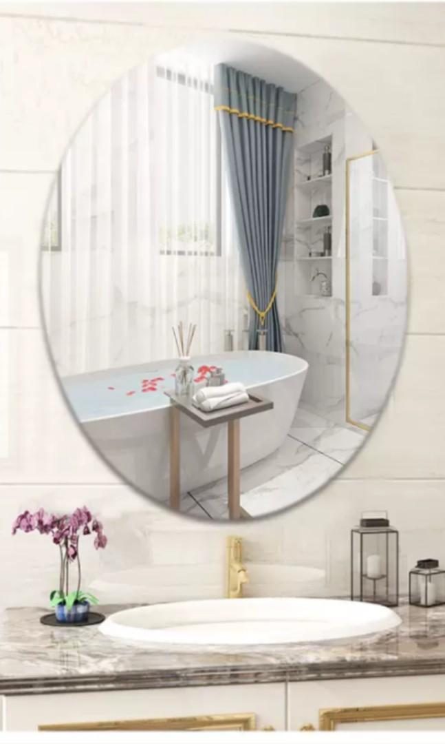Mirror Oval 40 X 60 Cm Furniture Home Decor Others On Carou Mirror Oval 40 X 60 Cm Furniture Home, 40 X 60cm Mirror