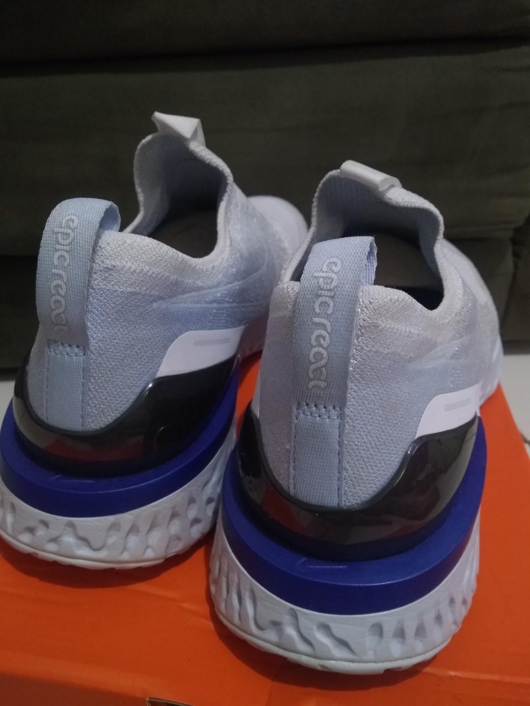 nike epic phantom react fk white