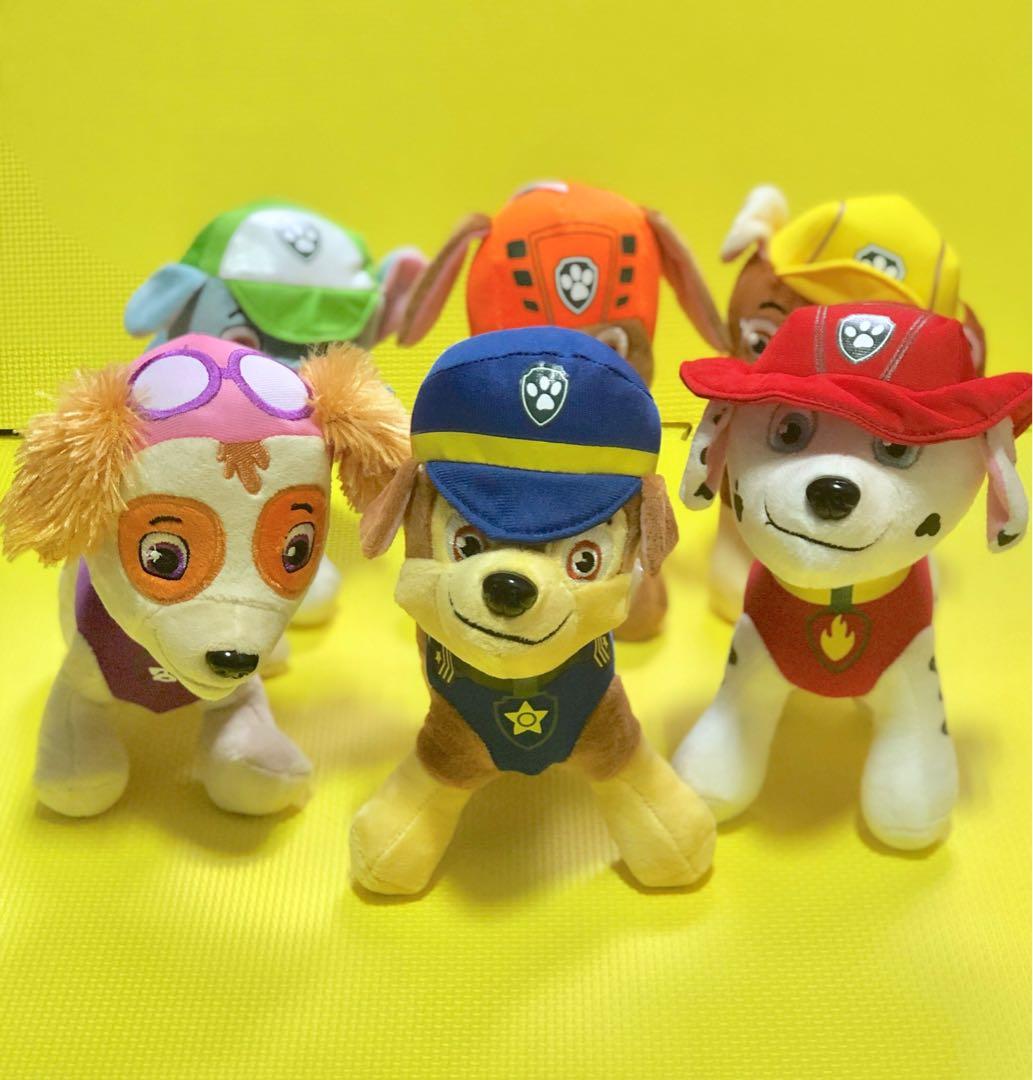Paw patrol teddy set store