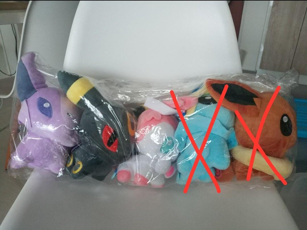 Free Mail Pokemon Centre Eevee Evolutions Plush 16cm Toys Games Stuffed Toys On Carousell I'm a junkie for plush toys but not pokemon specifically. pokemon centre eevee evolutions plush