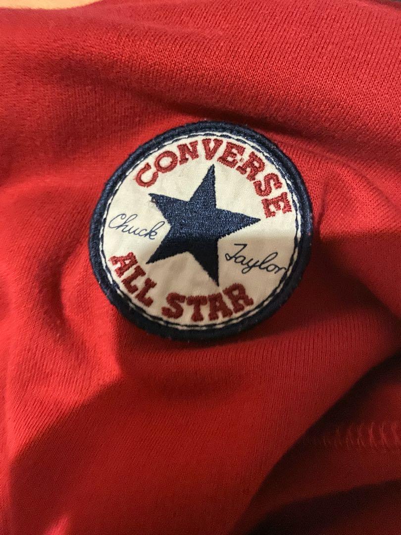 Red Converse Jacket Men s Fashion Coats Jackets and Outerwear on Carousell