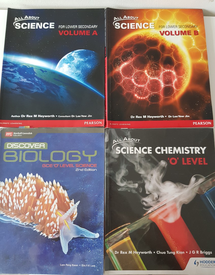 Science Library Text Books Secondary science textbook, Hobbies & Toys, Books & Magazines ...