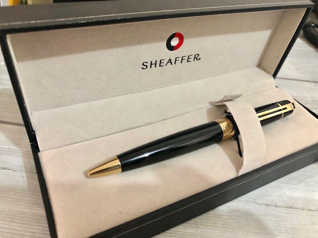Sheaffer Luxury Gold Trim Ballpoint Pen (Category: Luxury Accessories) located in Imus. Submitted by vanity_cravings (Listing ID 273434799, Image 1). Description: Sheaffer Luxury Gold Trim Ballpoint Pen is the perfect gift for your husband or dad. Or if you’re feeling generous, even your boss :) New and comes with its own complete case and User & Care Card and International Warranty .