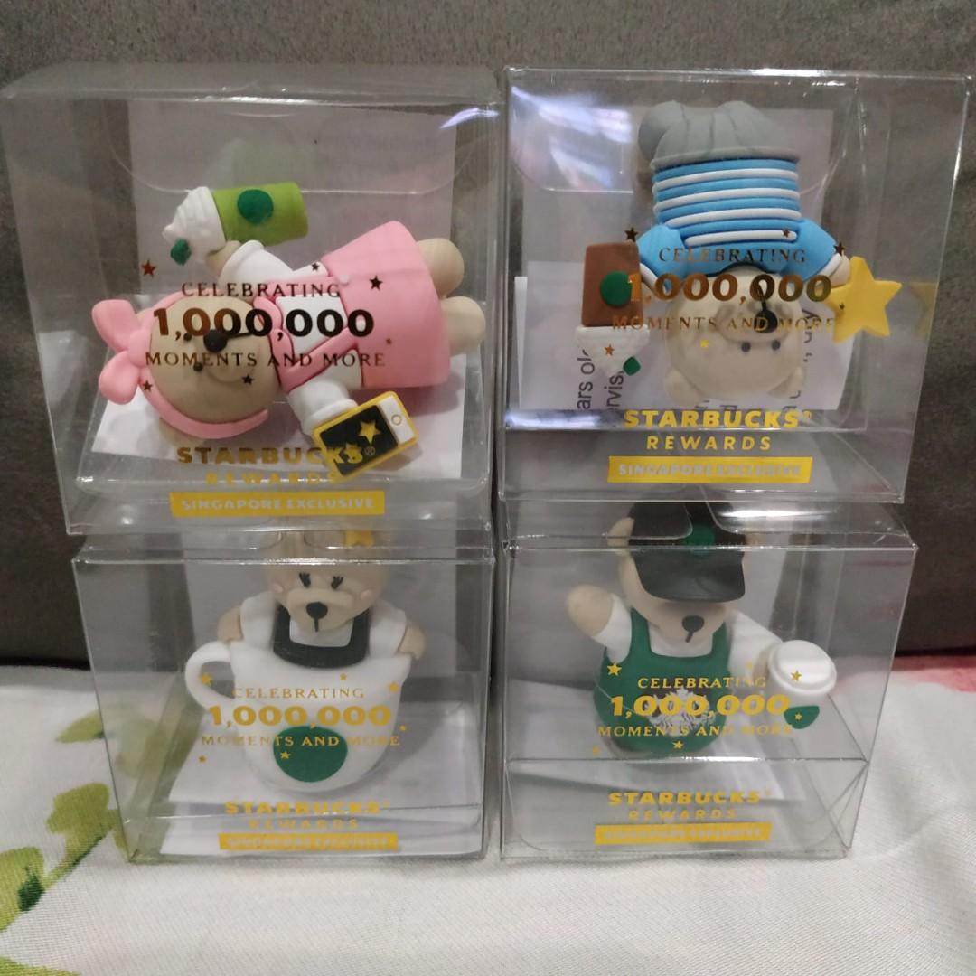 Starbucks bearista cup clips, Hobbies & Toys, Toys & Games on Carousell