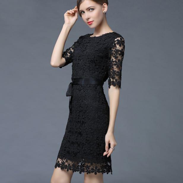 Flare lace dress clearance