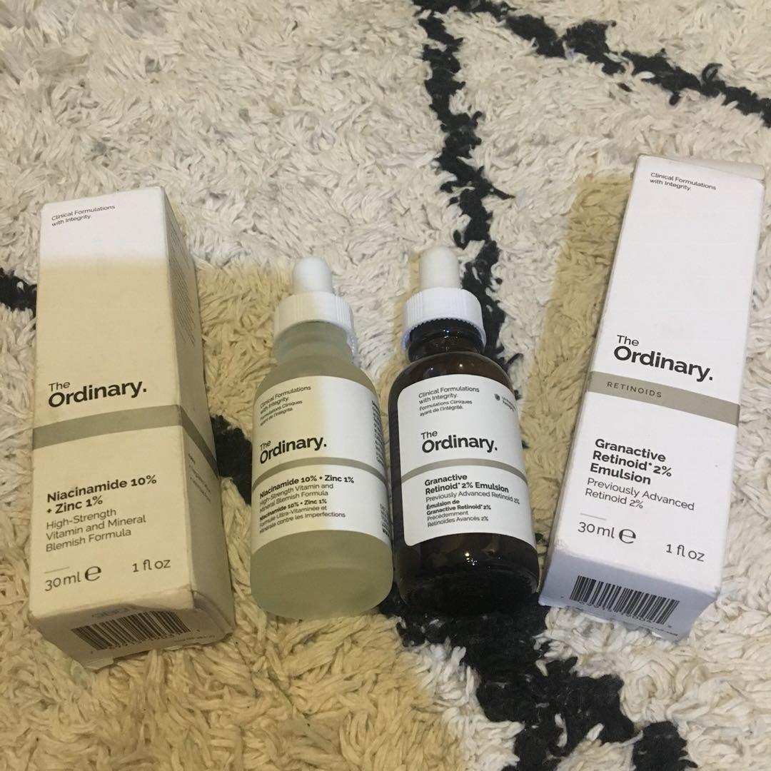 granactive retinoid 2 emulsion and niacinamide