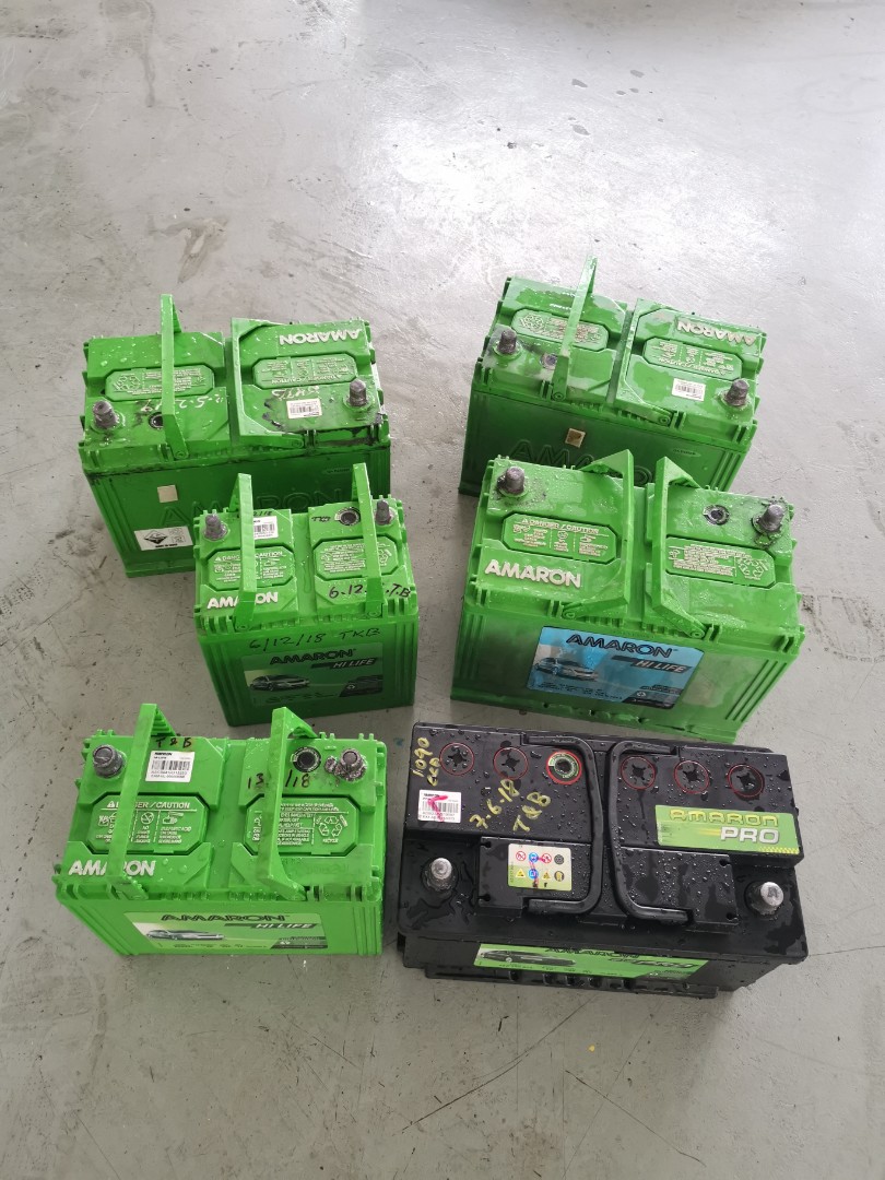 Used batteries with installation & warranty or jump start, replace