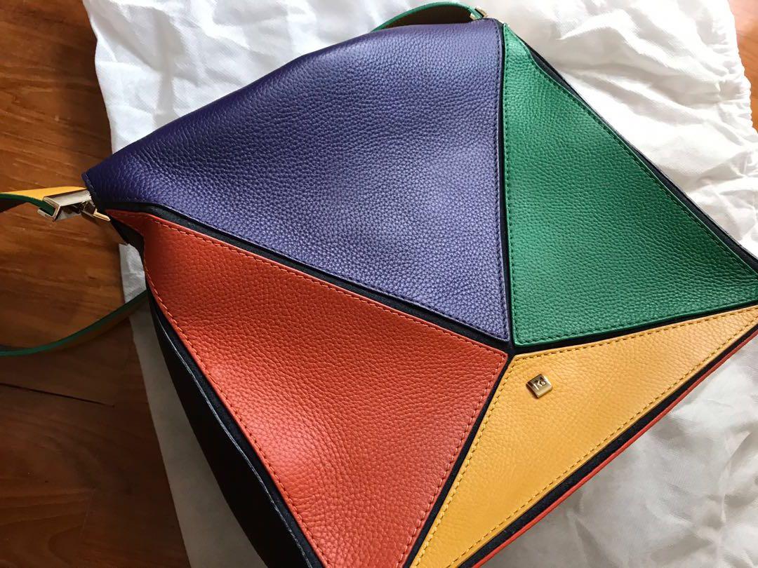 Used once Purificacion Garcia Tangram bag Women s Fashion Bags