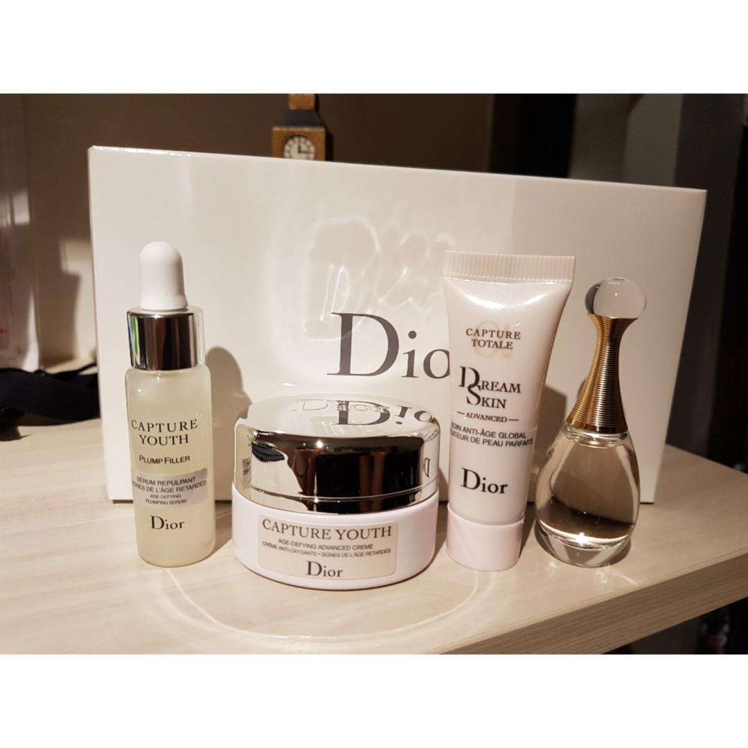 Authentic Dior Capture Youth Skincare Set A, Health u0026 Beauty, Skin 