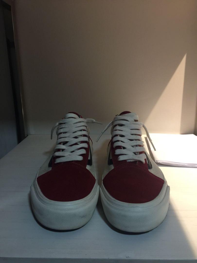 Vans os deals red dahlia