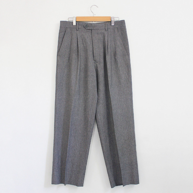 vintage high waisted pleated pants