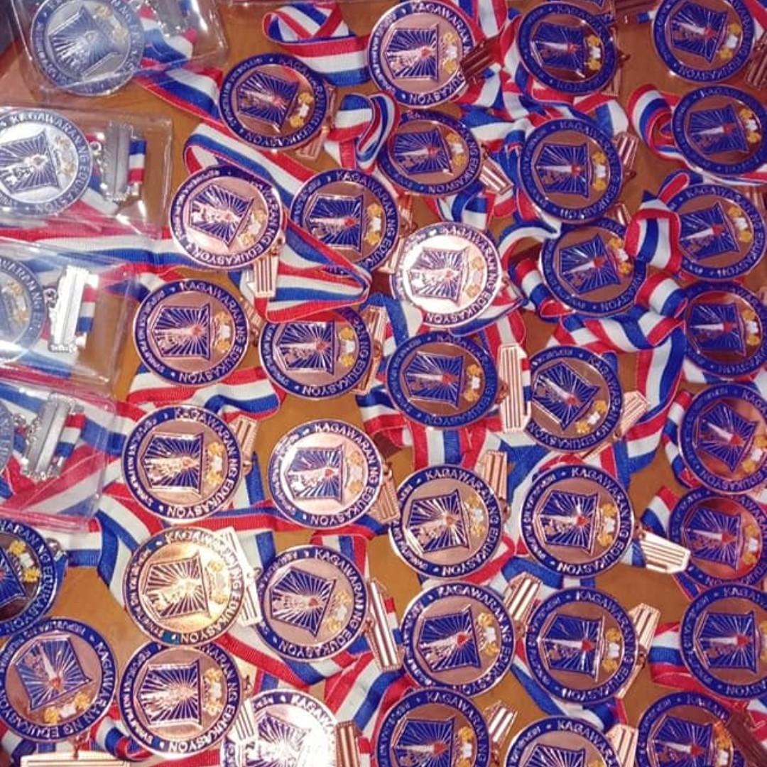 We RUSH Deped medals kagawaran medals Migilito Sports medals we