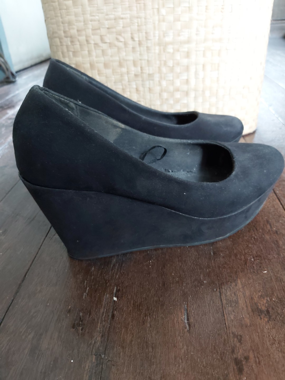 Wedge Shoes, Women's Fashion, Footwear, Heels on Carousell