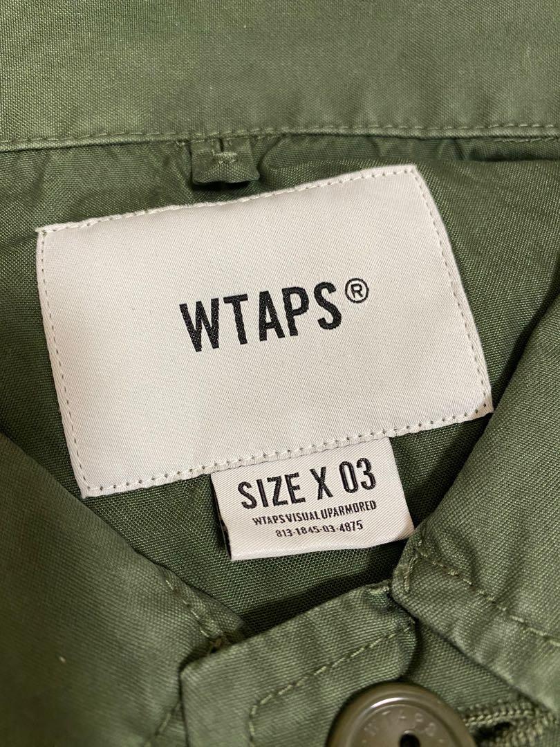 Wtaps 19ss jungle ls shirt jacket size 3, 女裝, 上衣, T-shirt