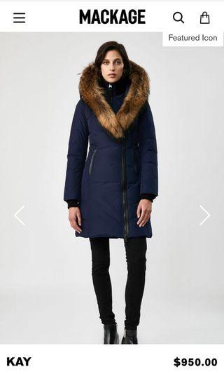 Mackage Kay XXS in NAVY