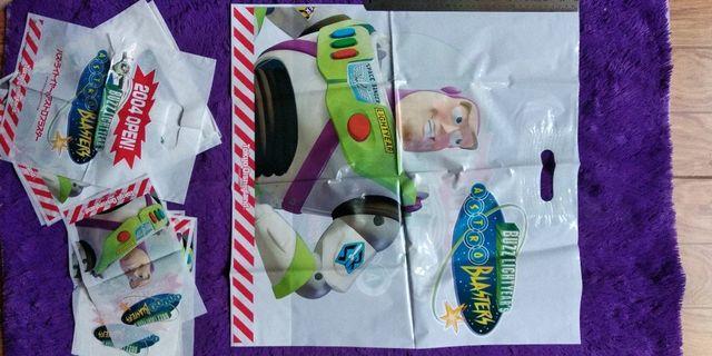 Buzz lightyear Tokyo Disneyland Plastic bag big size