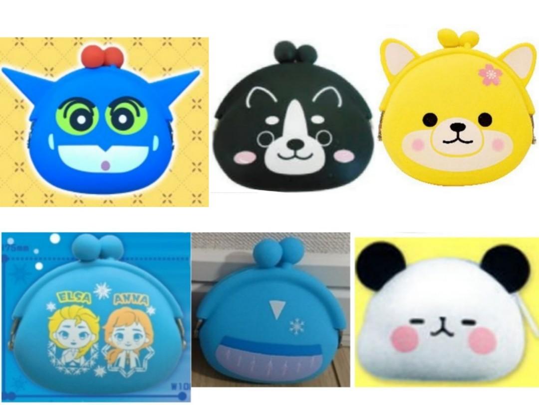 Wallpaper Silicone Coin Purse Crayon Shin Chan Dog Disney Frozen 2 Free