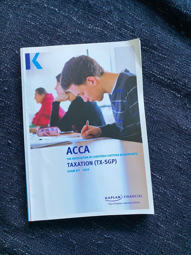 ACCA F6 TXSGP exam kit (exercise book), Hobbies & Toys, Books